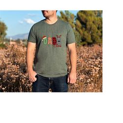 christmas dada claus shirt, dada shirt, papa shirt, santa dada shirt, gift for him, christmas dada claus sweatshirt, gre