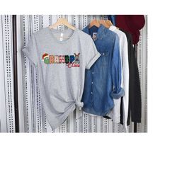 christmas grandpa claus shirt, grandpa shirt, papa shirt, santa grandpa shirt, gift for him, christmas grandpa claus swe
