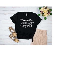 mamacita needs a margarita, cinco de mayo shirt, fiesta squad shirt, margarita shirt, funny  mom t-shirt, mothers day sh