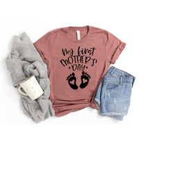 my first mothers day shirt, first mothers day gift, pregnancy announcement tee, mom shirt, pregnant shirt, new mom shirt