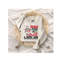 torn ,between looking, like a snack or eating one sweatshirt, christmas, sweatshirt, funny christmas gift, funny sweater