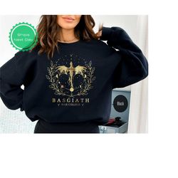 fourth wing sweatshirt, basgiath war college, dragon rider, violet sorrengail, xaden riorson, riders quadrant, fantasy r