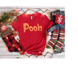 pooh costume shirt , winnie the pooh shirt, disney winnie the pooh shirt, disney matching shirt, disney pooh family shir