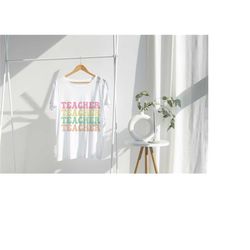 teacher teacher teacher shirt, teachers outfit, teacher gift, teacher life t-shirt, back to school shirt, gift for teach
