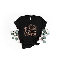 it's my sweet sixteen shirt, sweet 16 shirt, sweet sixteen gift, 16th birthday gift for girls, sweet sixteen shirt, sixt