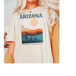 arizona t shirt, arizona tee, arizona gifts, desert graphic shirt, desert tee, grand canyon shirt, southwest shirt, dese