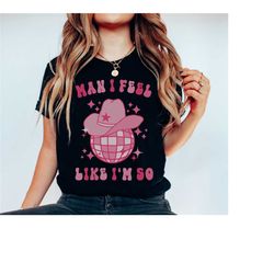 50th birthday shirt, man i feel like i'm 50 cowgirl birthday western shirt, nashville 50th birthday party shirt, 50th bi