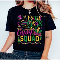 mardi gras cruise squad shirt, family cruise 2024 shirt, cruising shirts, group matching family matching tee, mardi gras