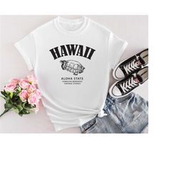hawaii sweatshirt | aloha state shirt | hawaiian gift | hawaii crewneck gift | hawaii turtle pullover jumper | maui oahu