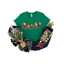 christmas santa claus and reindeer shirt, christmas shirt sweatshirt hoodie, merry christmas shirt, happy christmas tee,