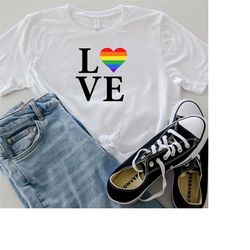 lgbtq rainbow love shirt, love les gay pride sweatshirt hoodie, love is love shirt, gender equality shirt , rainbow flag