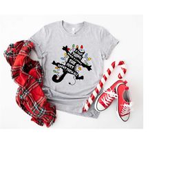 funny christmas shirt, if that thing had nine lives she just spent them all shirt, cat christmas shirt, christmas light