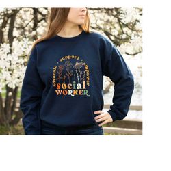 school social worker sweatshirt, retro social work shirt, social worker hoodie, msw lsw tee, cute sw tshirts, gift for s