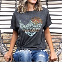adventure awaits t-shirt, nature camp lover t-shirt, the great outdoors shirt, wanderlust explore more tee, mother's day