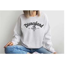 disneyland sweatshirt, retro-vintage, disneyland est 1955, disneyland shirt, disney sweatshirt, disneyland shirt,disneyl