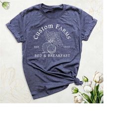farms bed and breakfast shirt, the office tshirt, funny dwight shirt, est 1912 shirt, michael scott  dwight office shirt