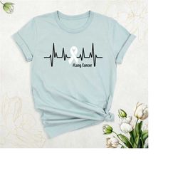 lung cancer awareness shirt, support cancer tshirt, lung cancer ribbon shirt, lung cancer month motivational shirt, lung