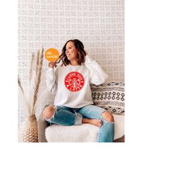 valentine&39s day starbucks inspired sweatshirt, valentine day tshirt,be my valentine sweater, valentine&39s day gift id