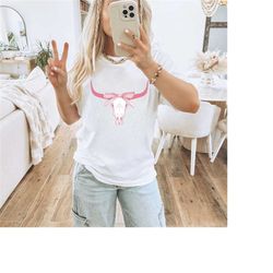 western cowboy country pink rodeo shirt vintage inspired tee shirt western graphic tee retro t-shirt comfort colors boho