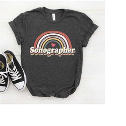 chemise d'chographiste, cadeau d'chographie, infirmire en chographie, technologie d'chographie, gommages au caf et balay