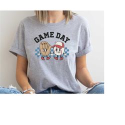 baseball match day shirt, t-mom shirt, female baseball shirt, sports mom's shirt, mother's day gift, family baseball shi