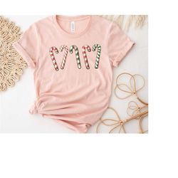 christmas shirt, candy cane shirt, merry christmas, christmas sugar cane shirt, happy new year, funny christmas gift, ch