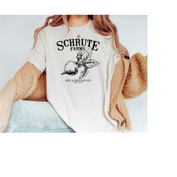 schrute farms shirt, the office, schrute farms, bed and breakfast shirt, christmas gift shirt, is 1812, michael scott, d