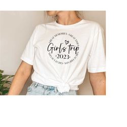 travel for girls cheaper than therapy 2023, girls trip 2023 shirt, girls weekends 2023, girls' vacation shirt, weekend t