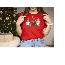 christmas gnome shirt, christmas vibes shirt, christmas sweatshirt, family christmas tee, winter season shirt, cute gnom