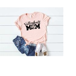 volleyball mom shirt, mom shirt, volleyball lover gift, gift for sports mom, cute volleyball shirt