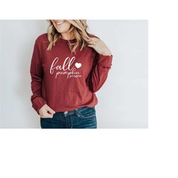fall pumpkin season shirt, fall season shirt, hello fall shirts, happy pumpkin gift, fall seaon gift, pumpkin shirts gif
