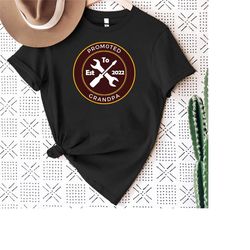 promoted to grandpa 2023pregnancy announcement,pregnancy announcement shirt to grandparents,best grandpa ever, grandpa s