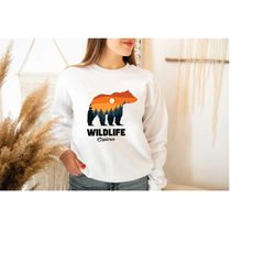 wildlife explorer t-shirt, bear t-shirt, men's bear shirt, men's graphic tee, nature lover shirt, nature bear shirt, wat