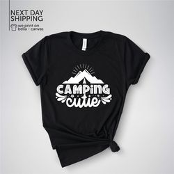 campfire cutie shirt camping tee campfire shirt camp friends shirt adventure shirt camping life shirt hiking tee camping