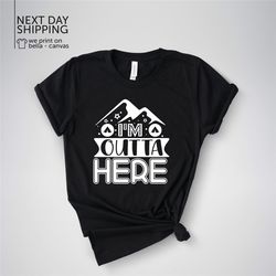 i'm outta here shirt class of 2024 shirt graduation shirt graduation gift senior class shirt gift for grad graduation cl