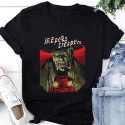 jeepers creepers horror movie t-shirt, jeepers creepers shirt fan gifts, jeepers creepers vintage shirt, jeepers creeper