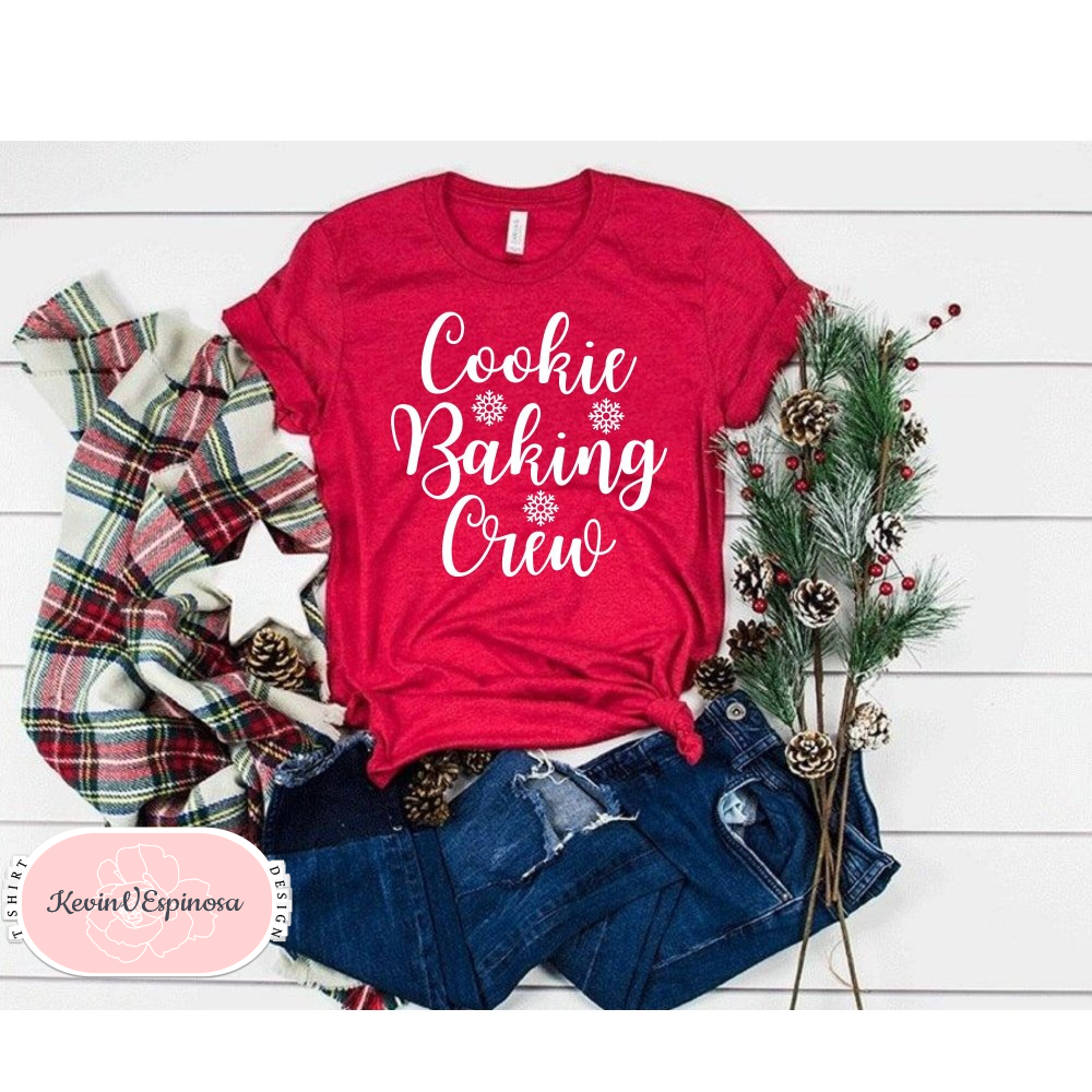 Christmas Baking Shirt Cookie Baking T Shirts Christmas Baking Crew Family Baking Shirts Matching Baking Shirts Christmas Shirt xmas shirt 1.jpg