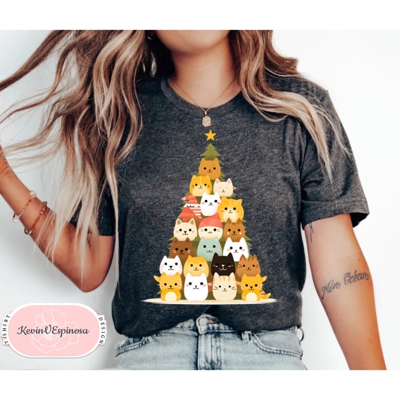 Christmas Cat Shirt Cat Owner Christmas Gift, Cat Christmas Shirt Christmas Shirt Holiday Shirt Christmas Shirt, Cat Gift.jpg