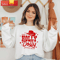 Cowboy Hat Have a Holly Dolly Christmas Sweatshirt Christmas Ideas for Her - Happy Place for Music Lovers.jpg