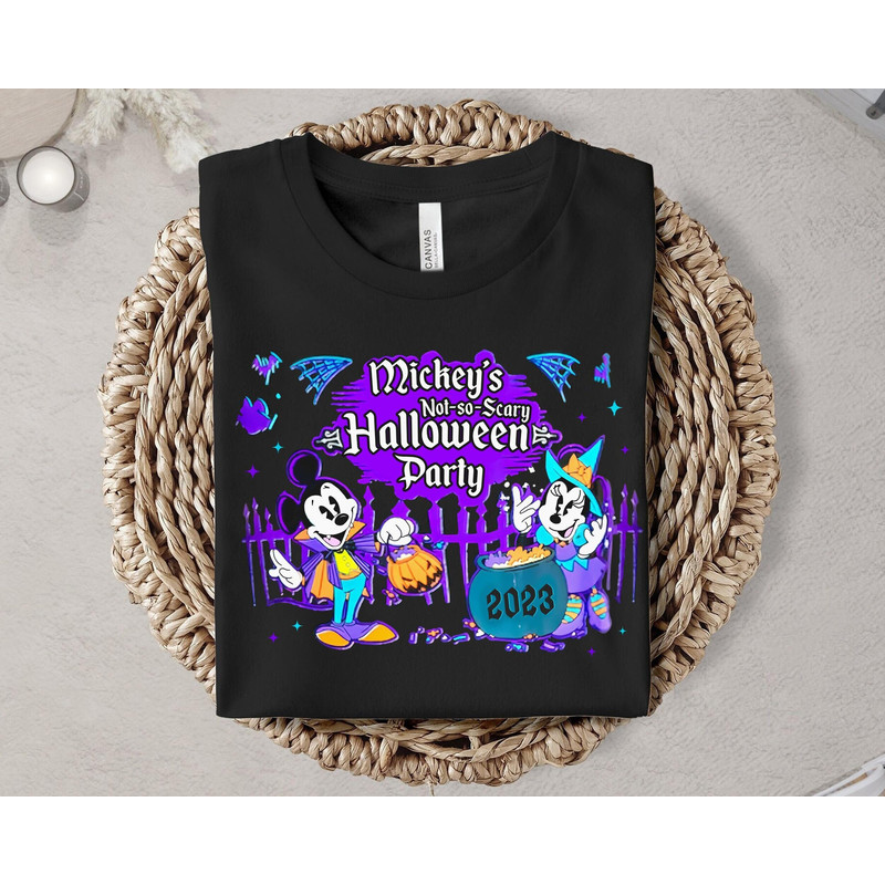 Mickey's Not-So-Scary Halloween Party 2023 Halfway 2 Halloween Shirt Disney Shirt Great Gift Ideas Men Women.jpg