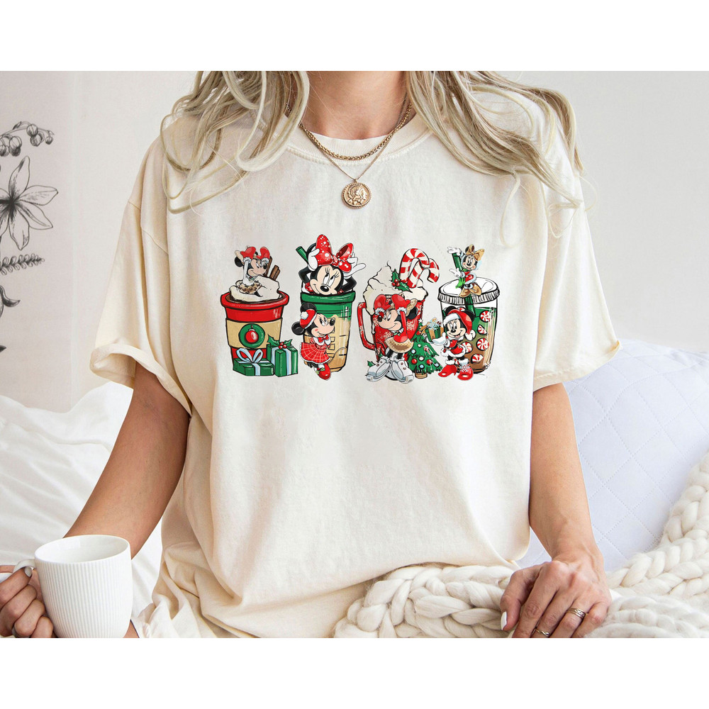 Minnie Coffee Latte A Very Merry Christmas Shirt Family Matching Walt Disney World Shirt Gift Ideas Men Women.jpg