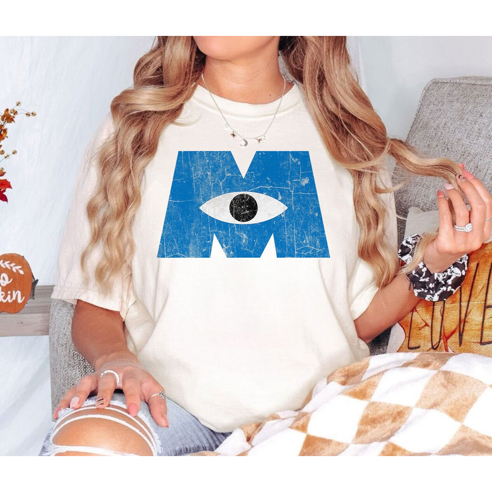 Monsters Inc. Eye Logo Graphic Shirt Walt Disney World Shirt Gift Ideas Men Women.jpg