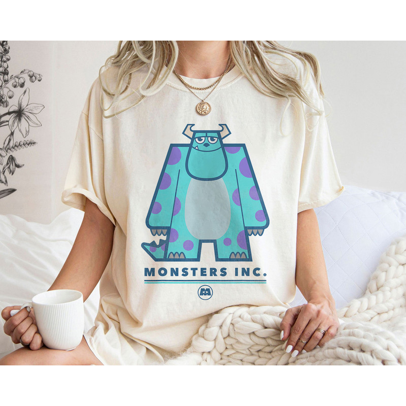 Monsters Inc. Sully Simple Portrait Shirt Walt Disney World Shirt Gift Ideas Men Women.jpg