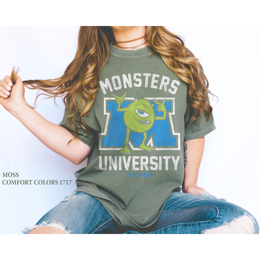 Monsters University Mike Shirt Monsters Inc Disney Family Tee Great Gift Ideas Men Women.jpg