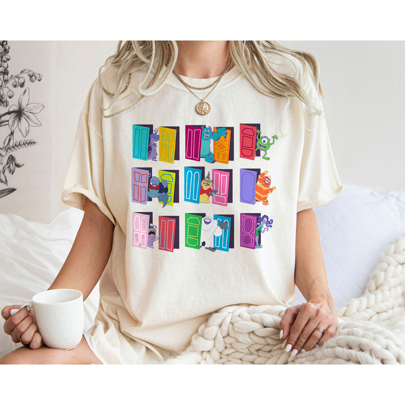 Monsters, Inc. Doors Shirt Walt Disney World Shirt Gift Ideas Men Women.jpg