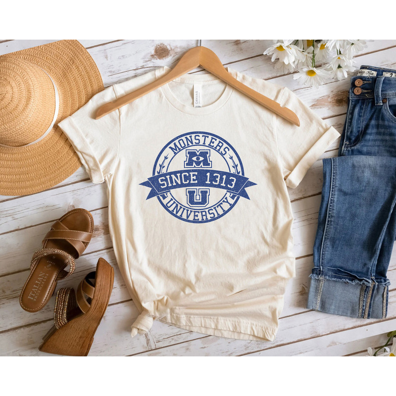 Monsters University Since 1313 Logo Shirt Walt Disney World Shirt Gift Ideas Men Women.jpg