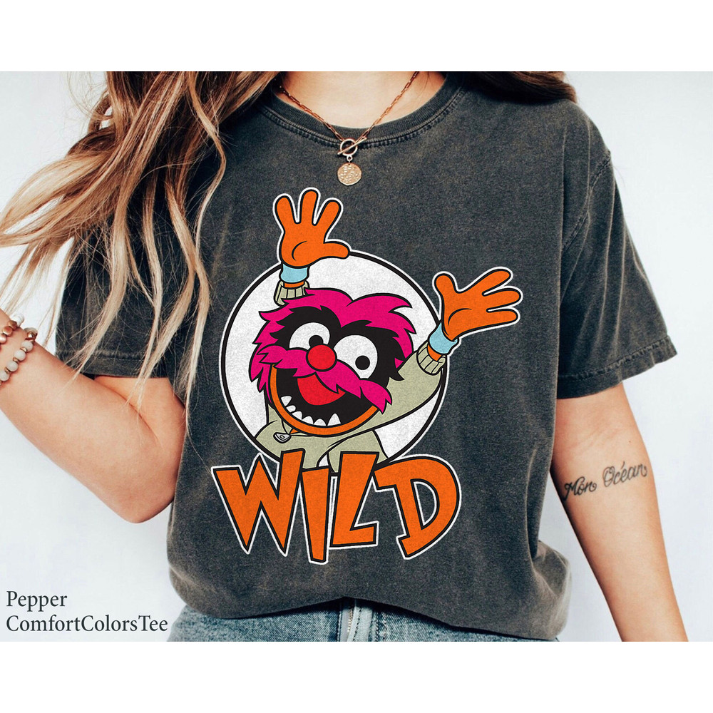 Muppet Babies Wild Animal Shirt Walt Disney World Shirt Gift Ideas Men Women.jpg