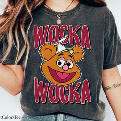 muppet babiewocka wocka fozzie shirt walt disney world shirt gift ideamen women,tshirt, shirt gift, sport shirt