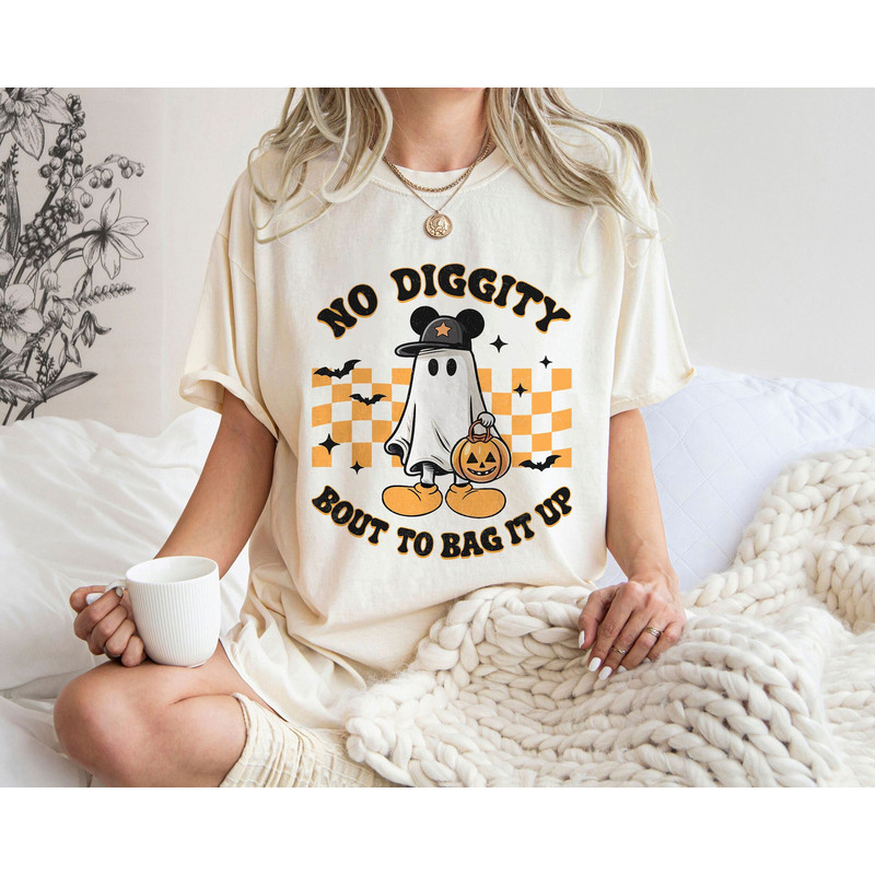 No Diggity Bout To Bag It Up Shirt Checkered Halloween Matching Family Shirt Great Gift Ideas Men Women.jpg