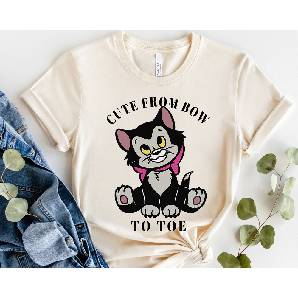 Pinocchio Figaro Cute From Bow To Toe Shirt Walt Disney World Shirt Gift Ideas Men Women.jpg